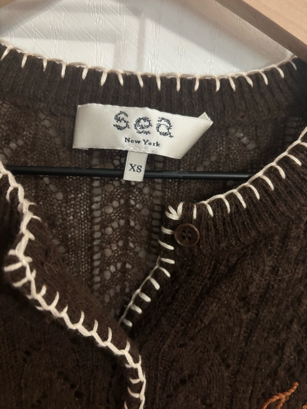 Sea Martha embroidery cardigan sea new York - Picture 2 of 9